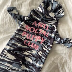 Anti Social Puppy Club Dog Hoodie